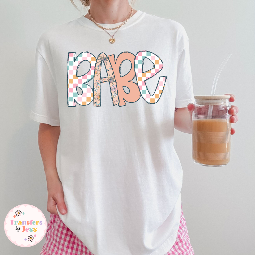 Boho Babe DTF Transfer