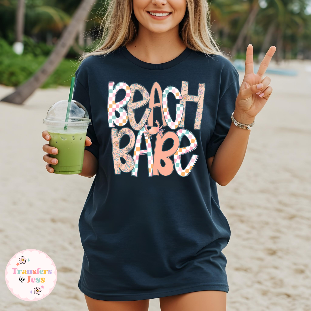 Beach Babe DTF Transfer