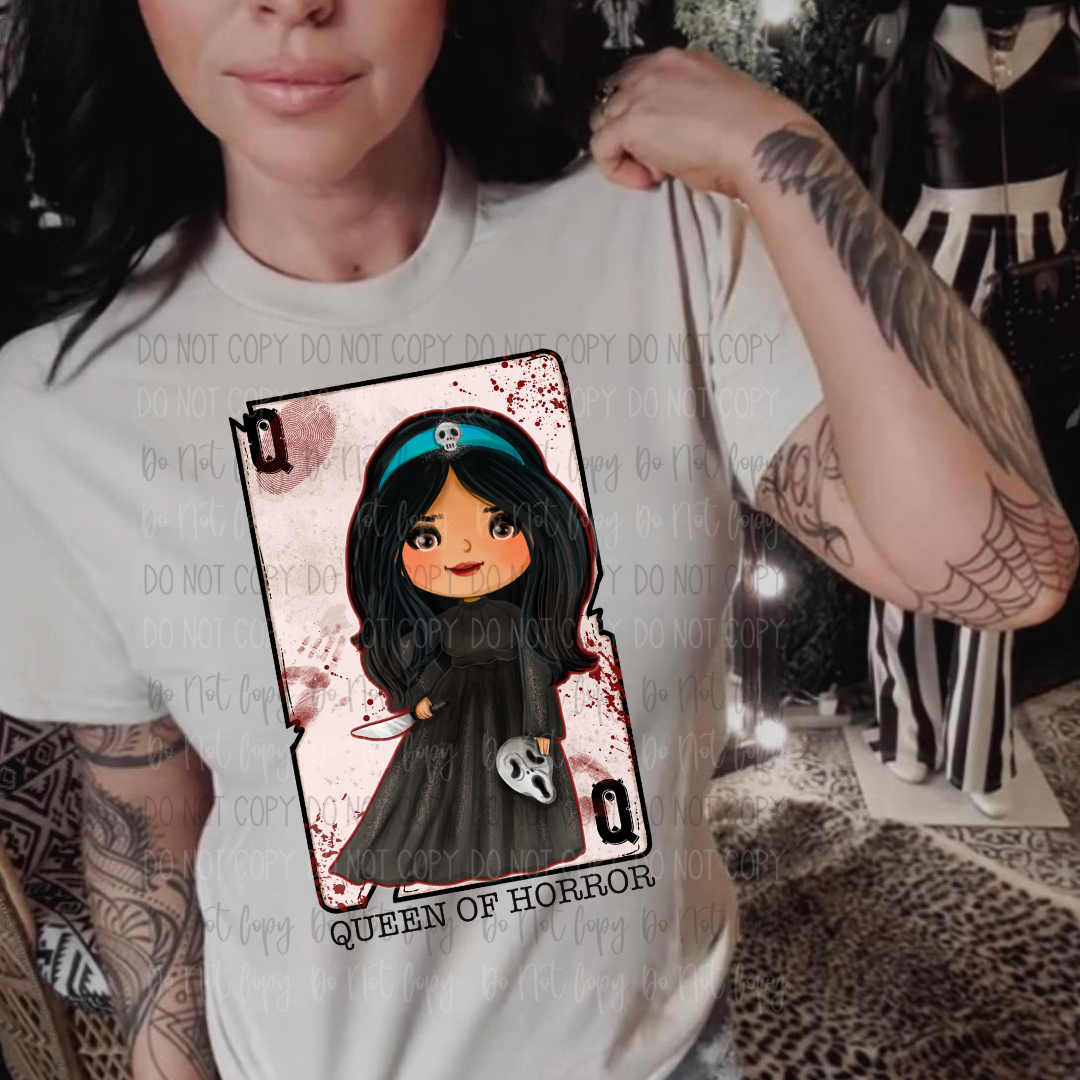 Queens Of Horror DTF Transfer