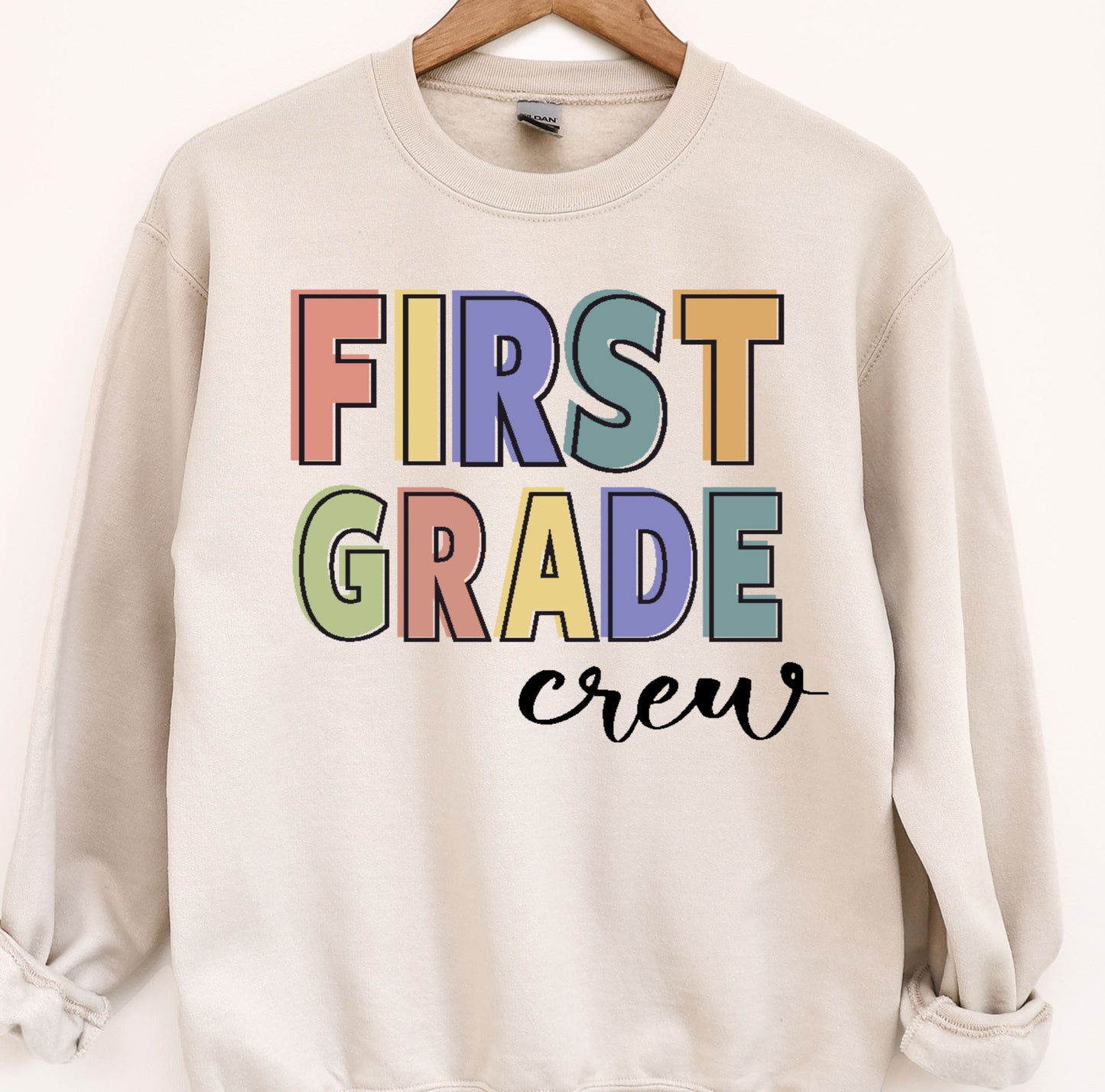 First Grade Crew DTF Transfers