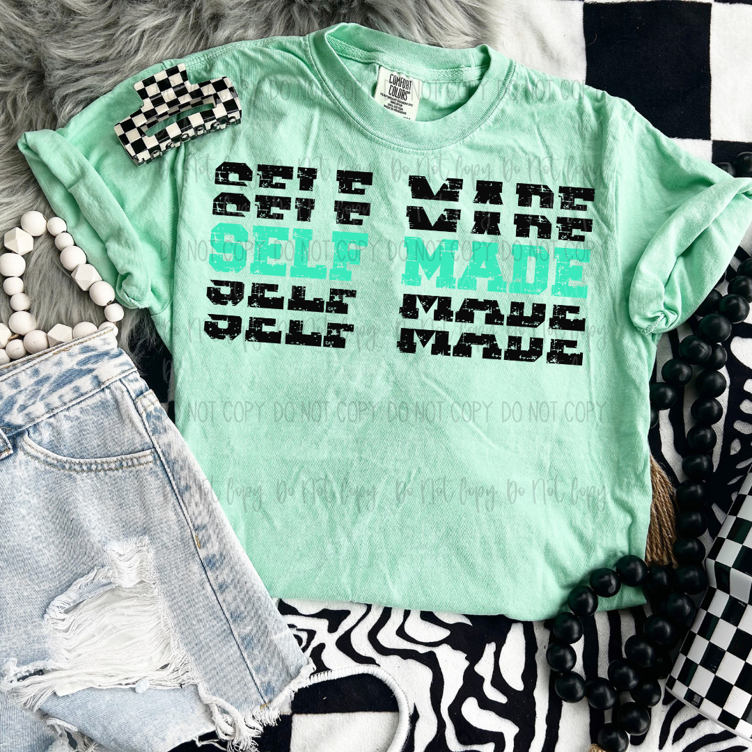 Self Made Stacked DTF Transfer