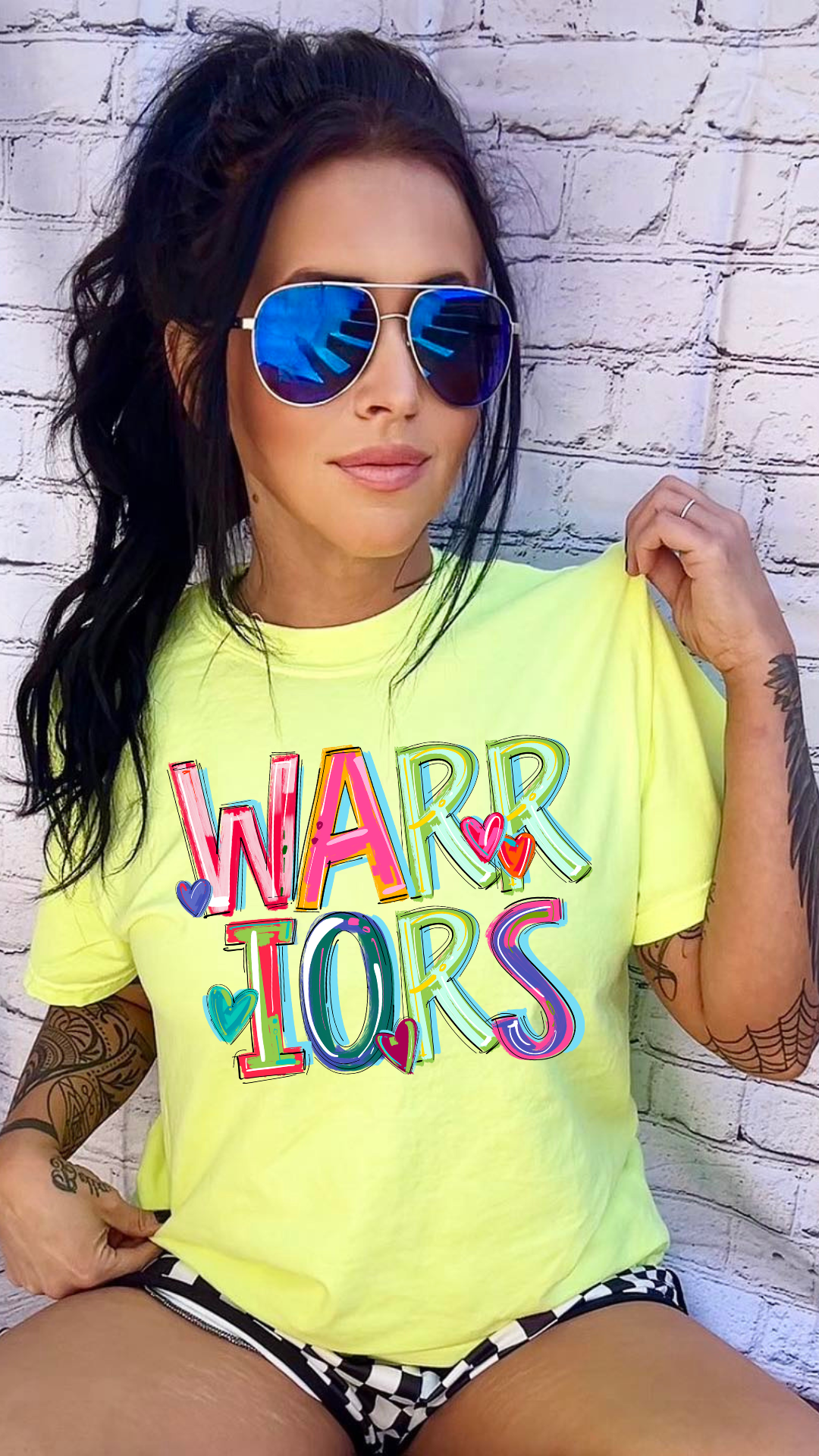 Cheery Doodle Warriors DTF Transfer