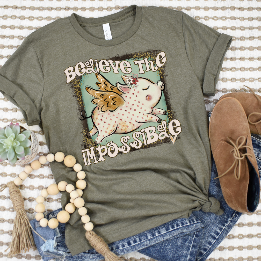 Believe The Impossible DTF Transfer