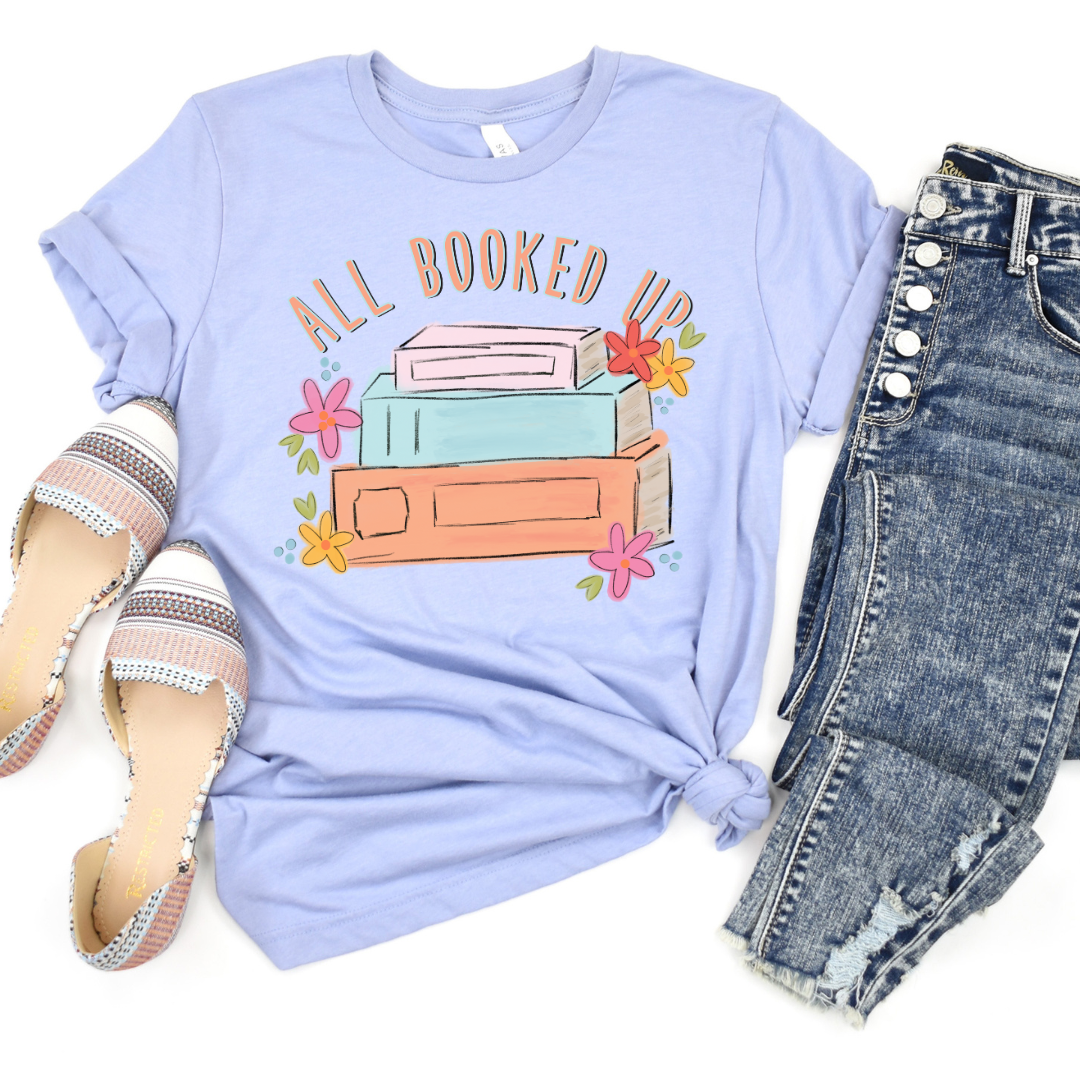 All Booked Up DTF Transfer