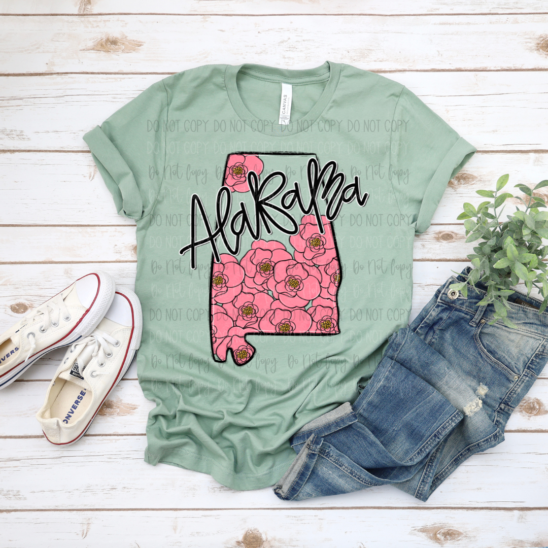 *Whimsy Floral States DTF Transfer