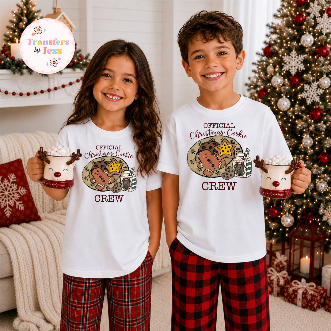 Christmas Cookie Crew DTF Transfer