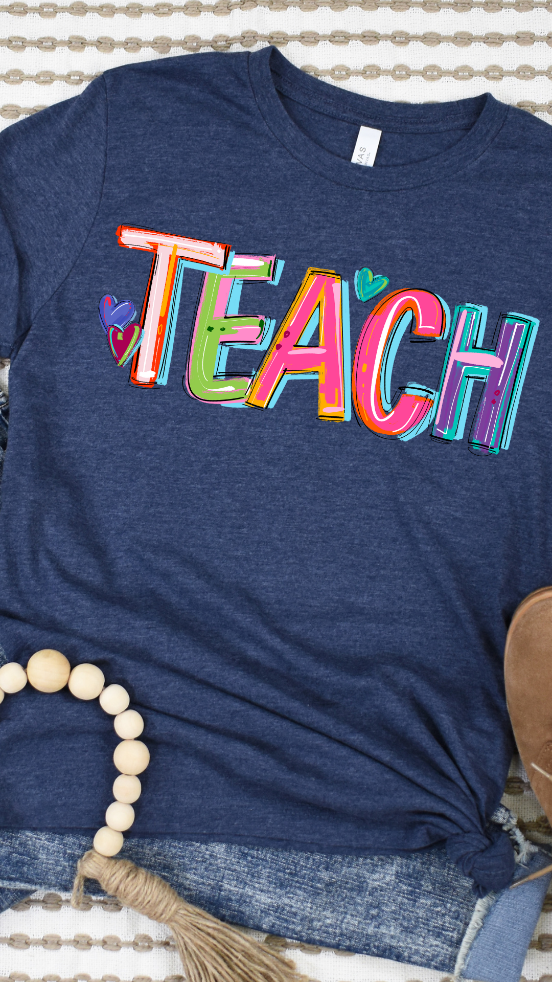 Cheery Doodle Teach DTF Transfer