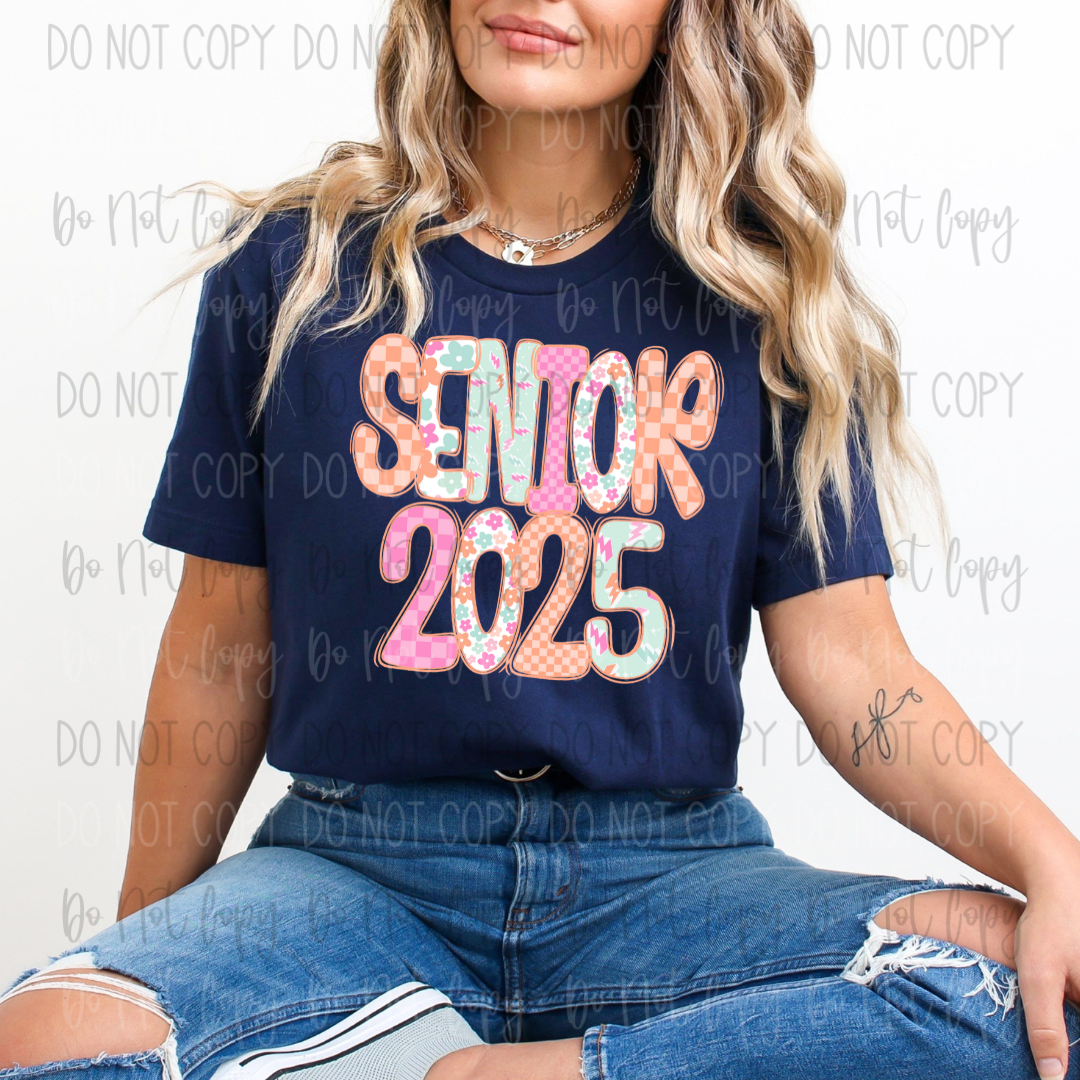 Senior Year Word Art DTF Transfer