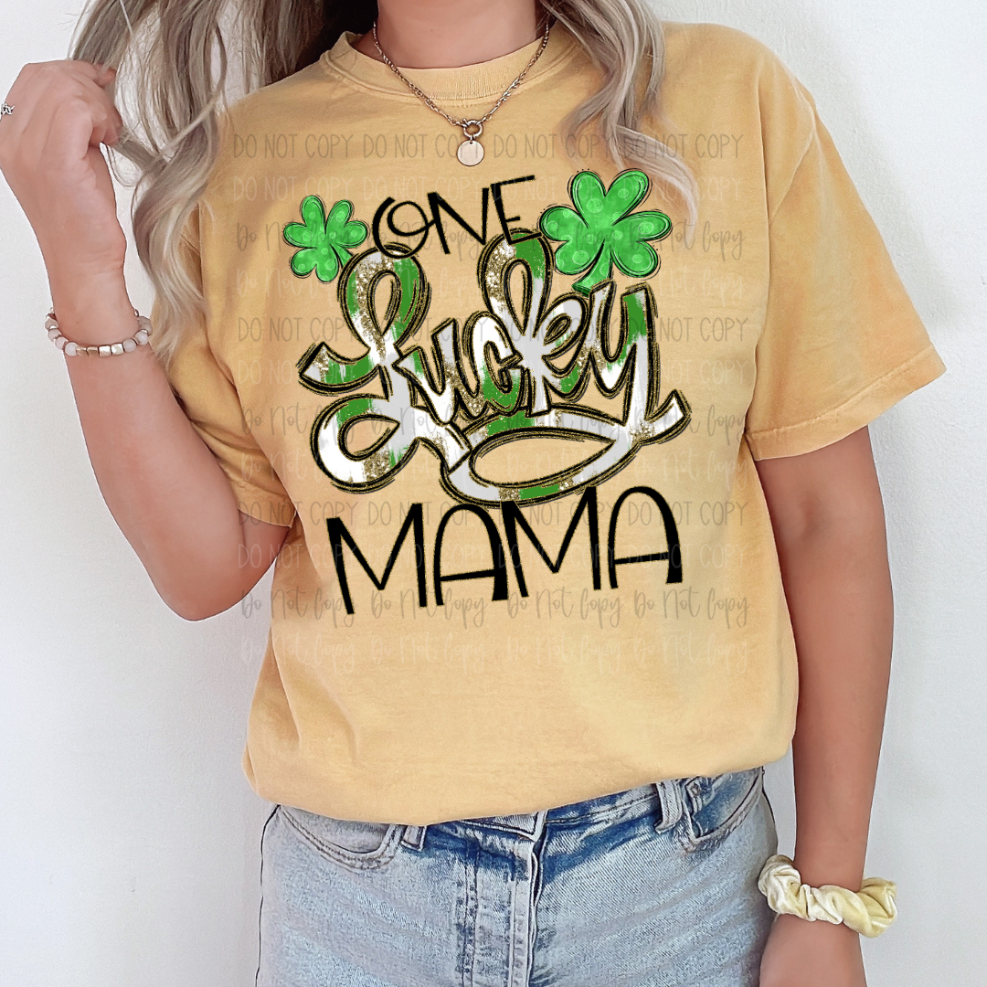 One Lucky (Name) DTF Transfer