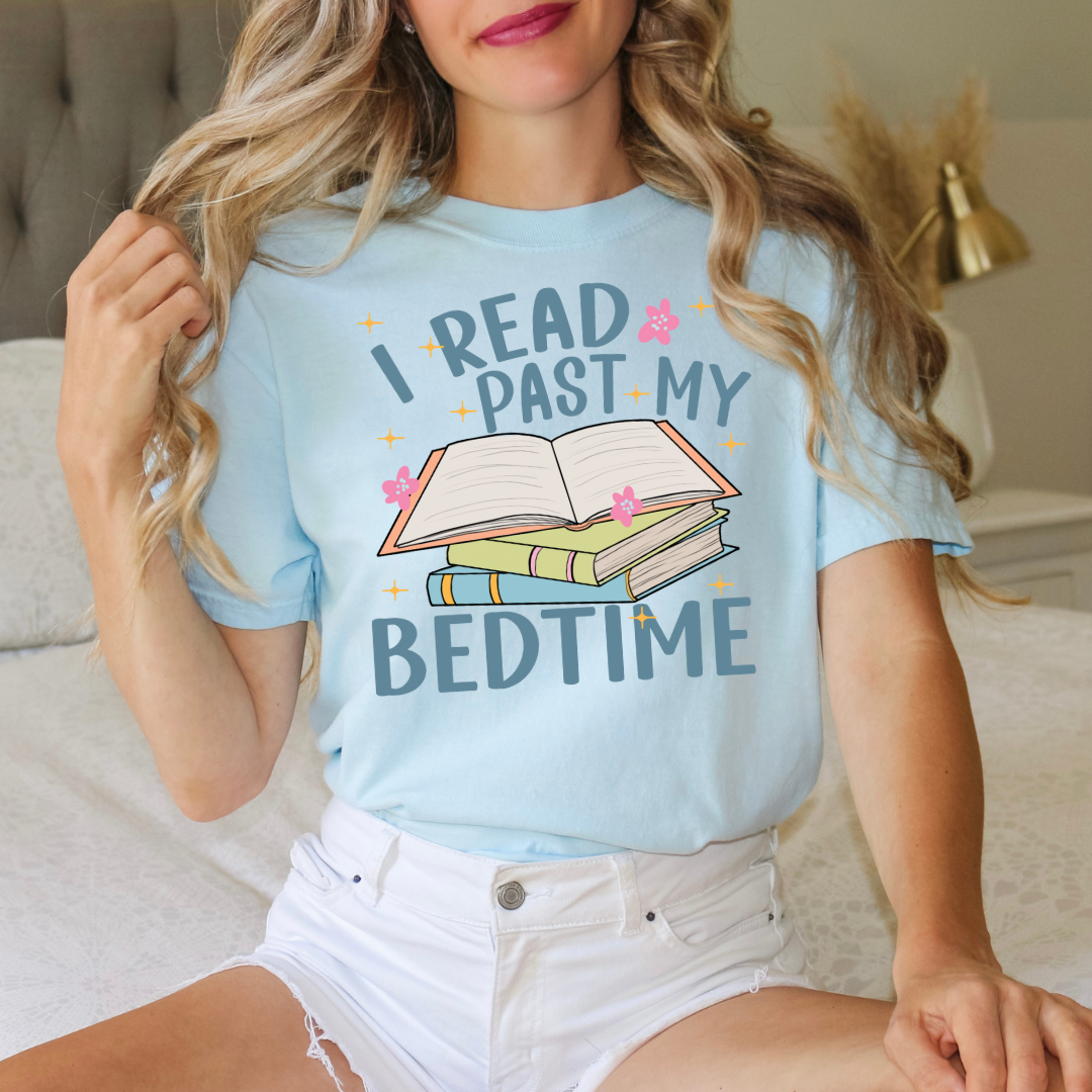 I Read Past My Bedtime DTF Transfer