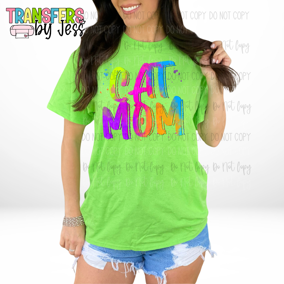 Dog Mom/Cat Mom DTF Transfer