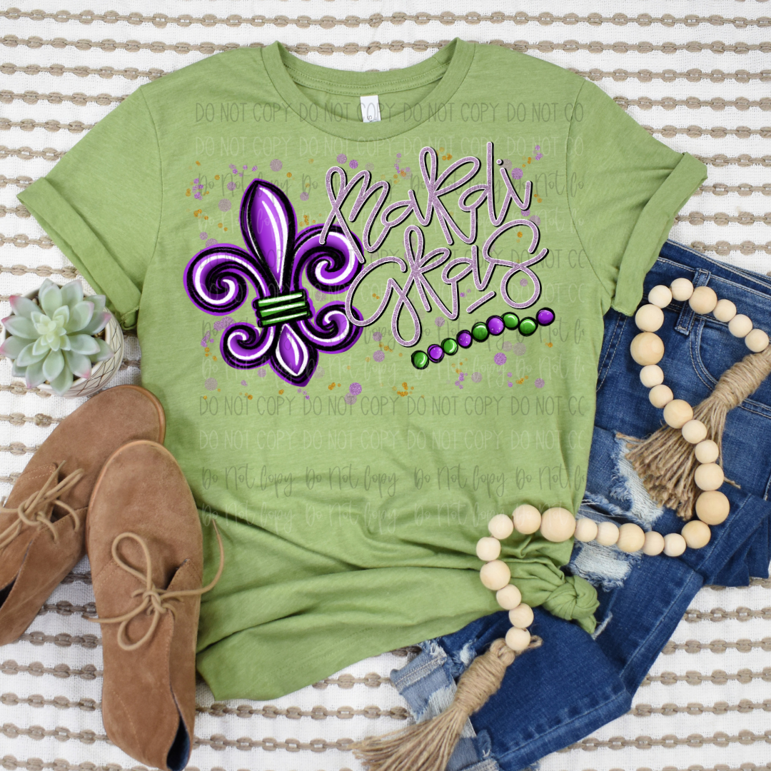Laissez Les Bon Temps Rouler - Let the Good Times Roll DTF Transfer