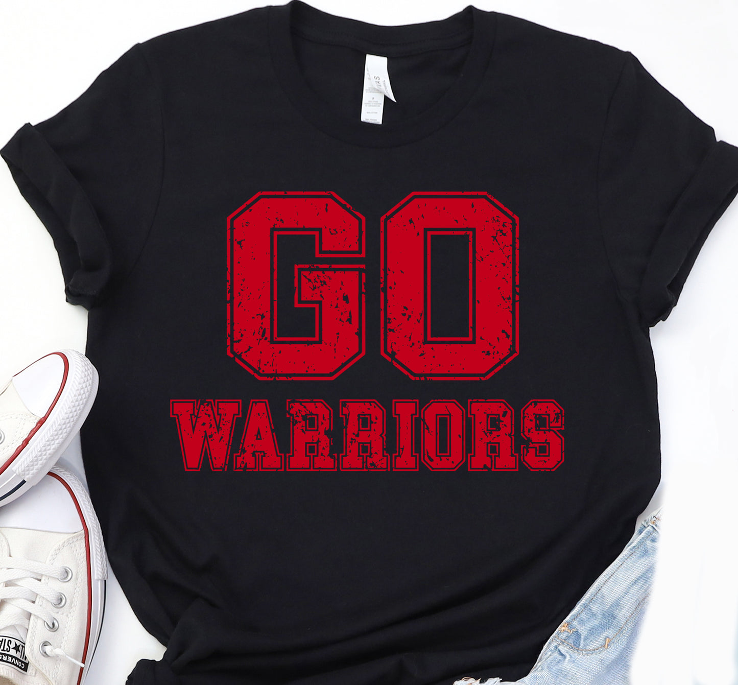 Go Warriors DTF Transfers