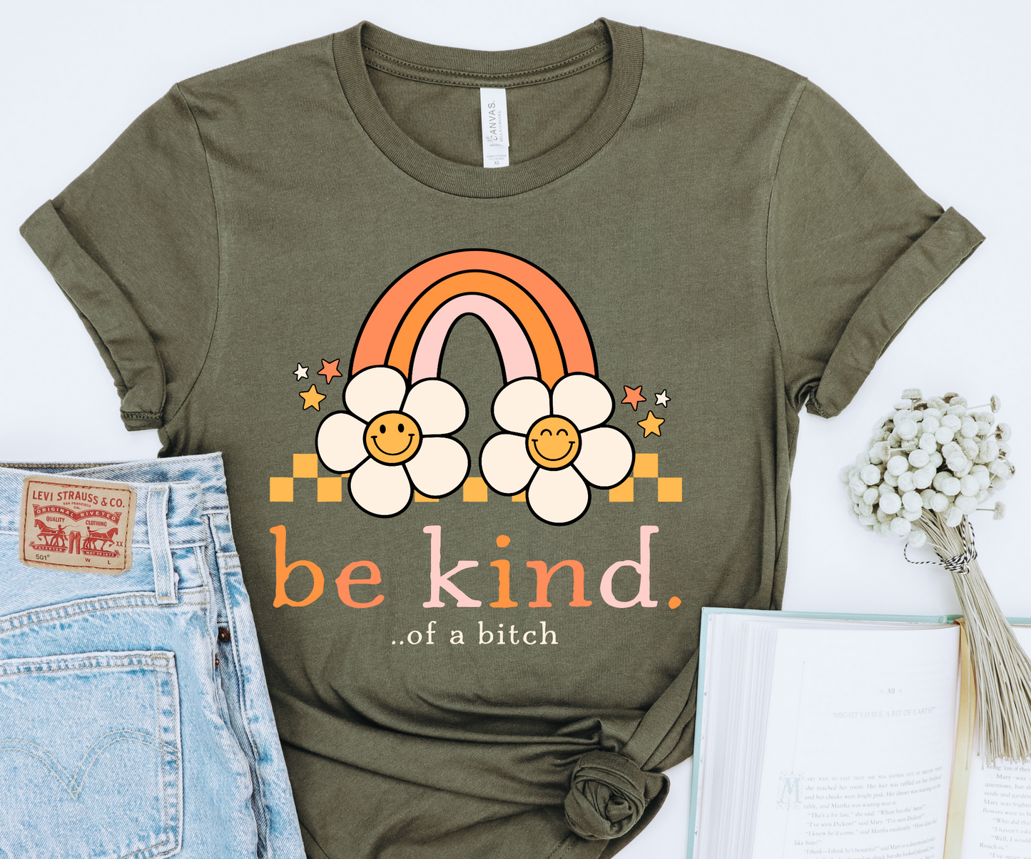Retro Be kind... of a bitch DTF Transfer - DTF2267