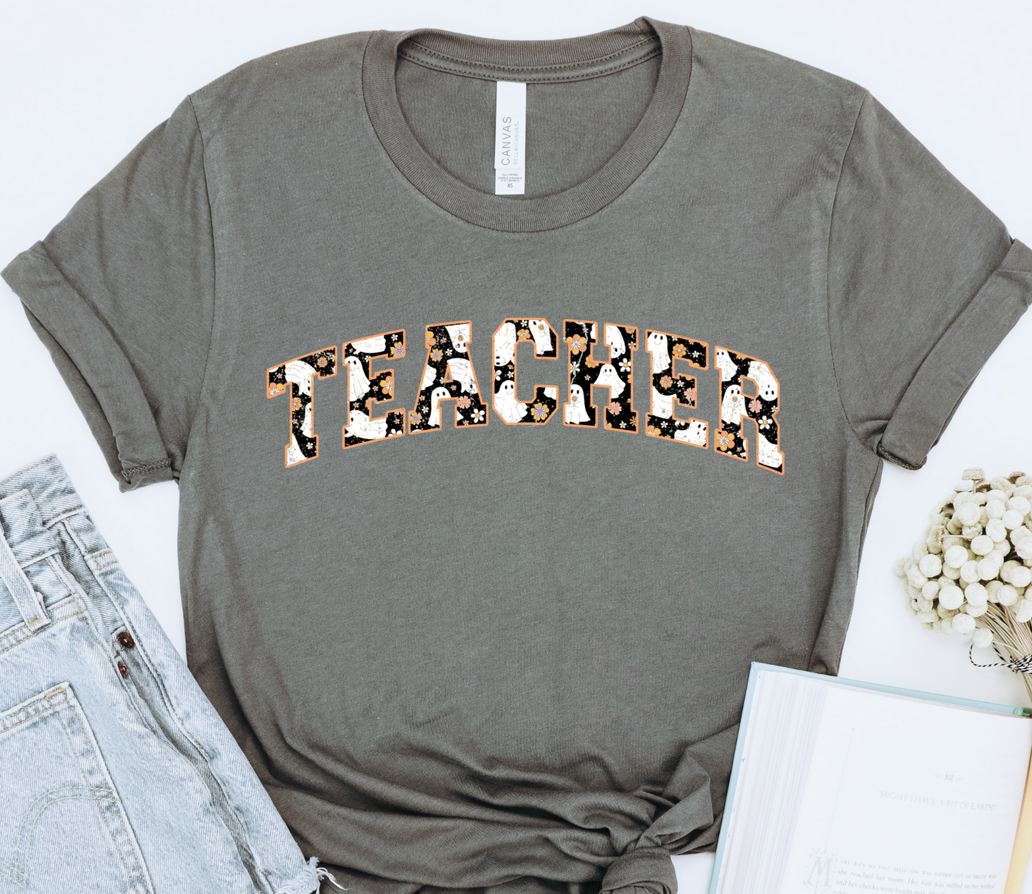 Teacher Halloween DTF Transfers