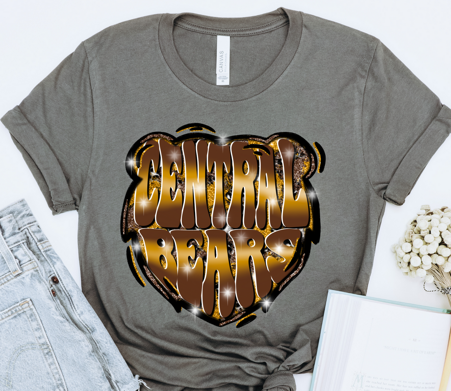 Central Bears DTF Transfer DTF4083