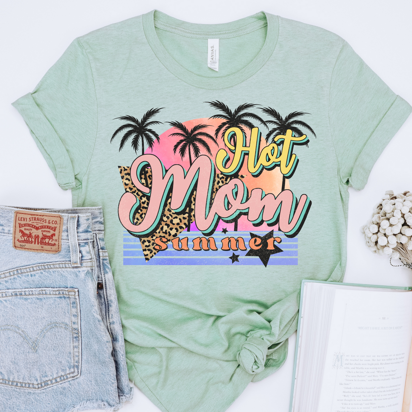 Hot Mom Summer DTF Transfers