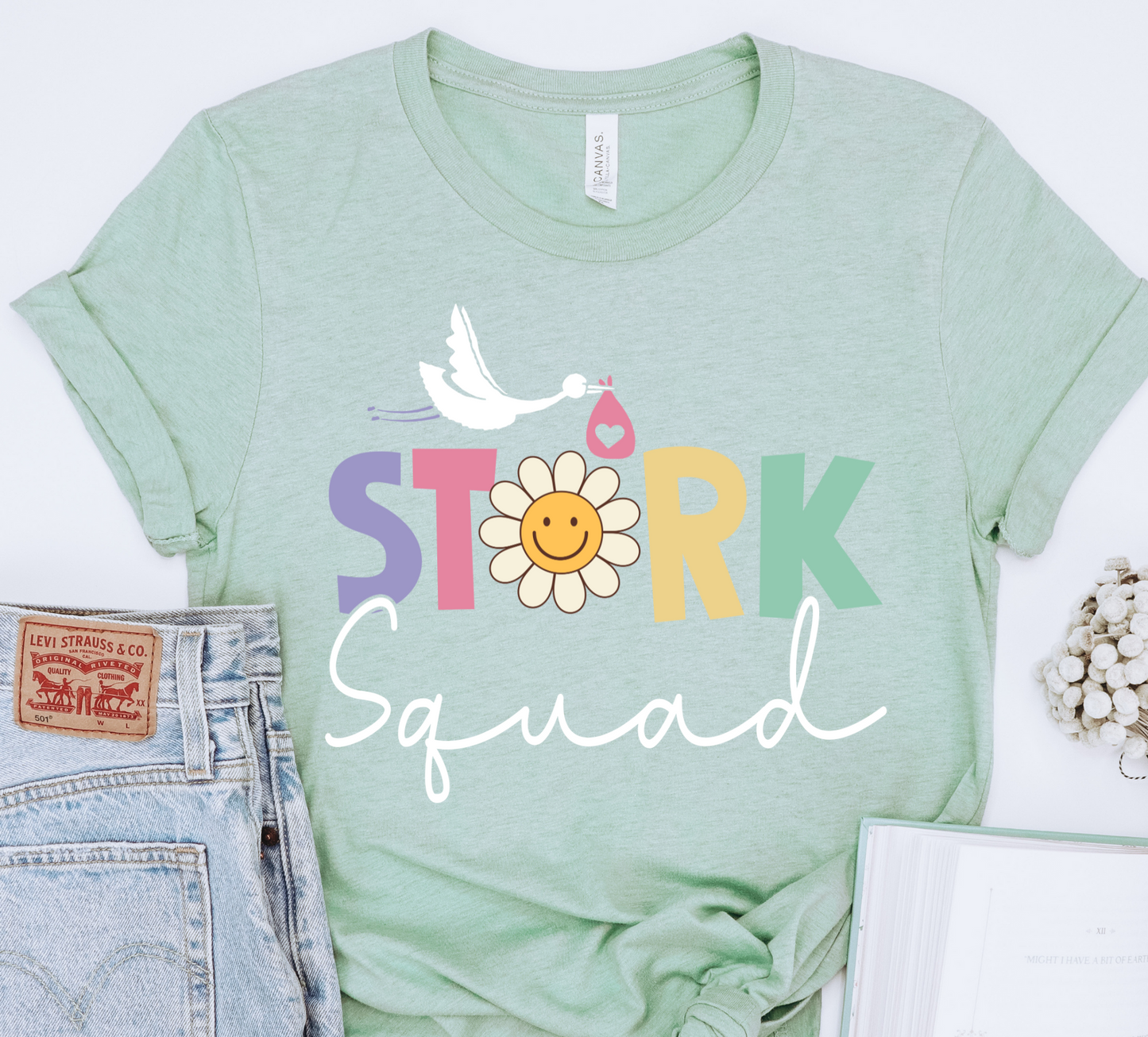 stork squad DTF Transfers