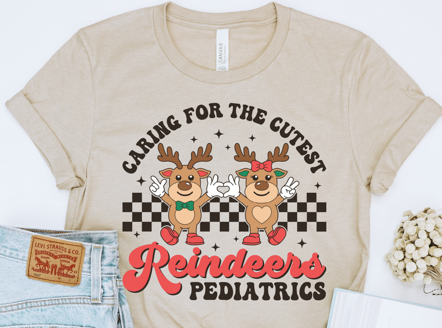 Pediatric Christmas PEDS DTF Transfer DTF2184
