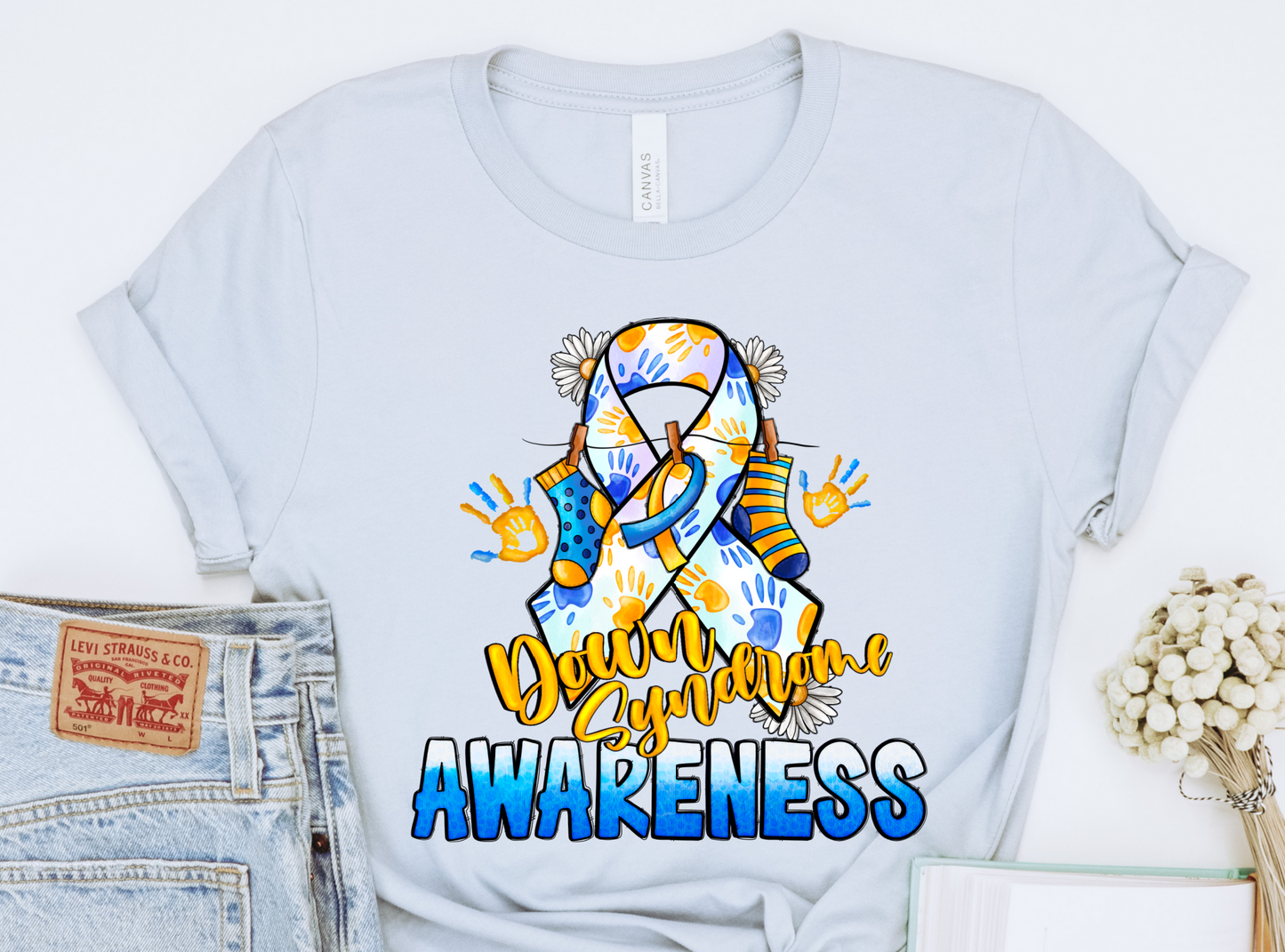 Down Syndrome Awareness DTF Transfers DTF4104