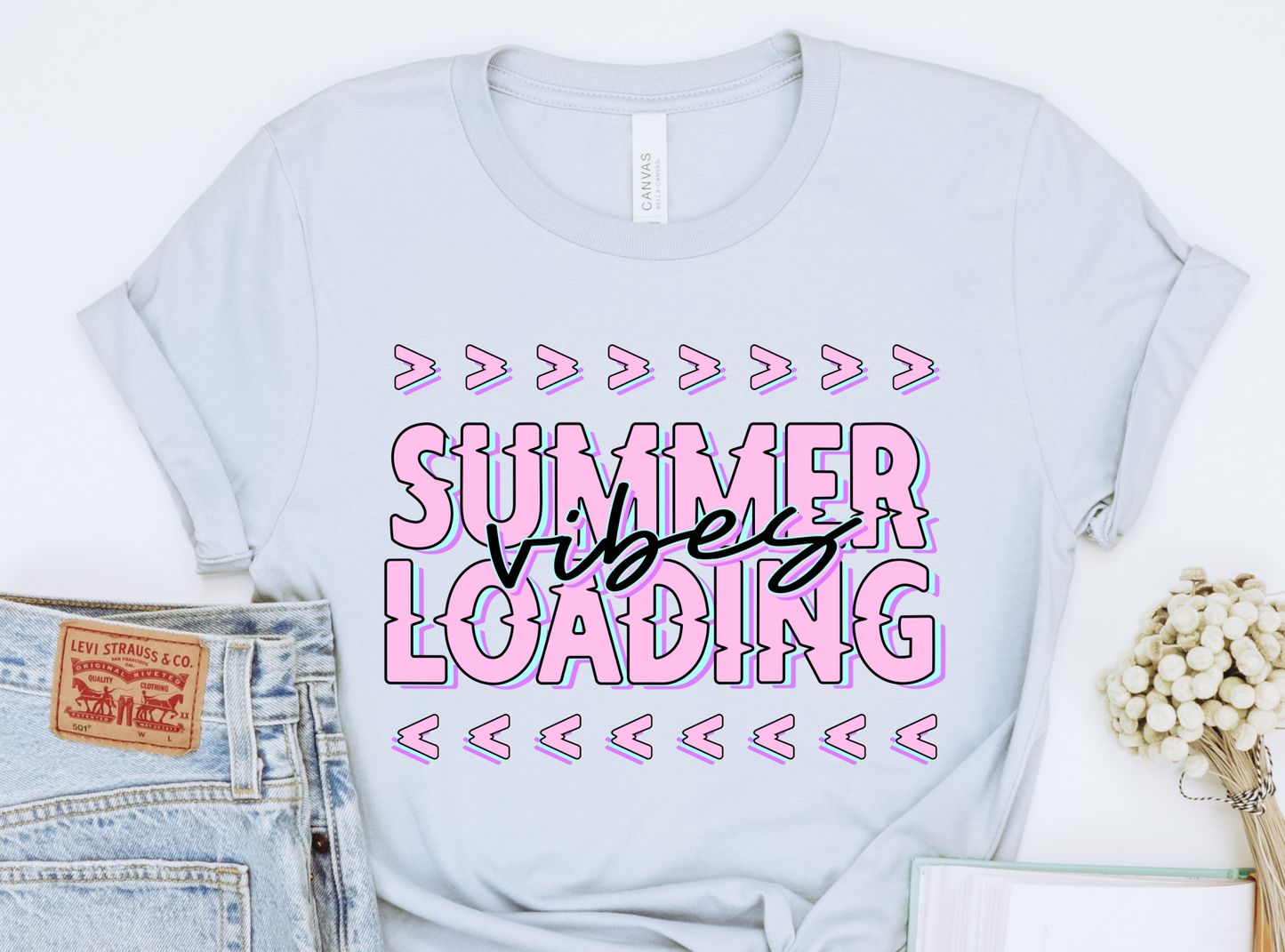 Summer vibes loading DTF transfer