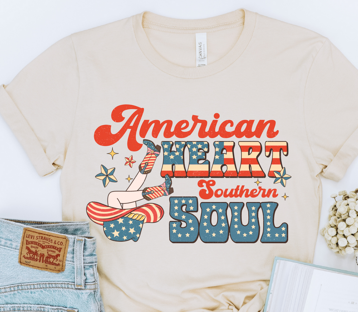 American Heart Southern Soul - DTF Transfers DTF2012