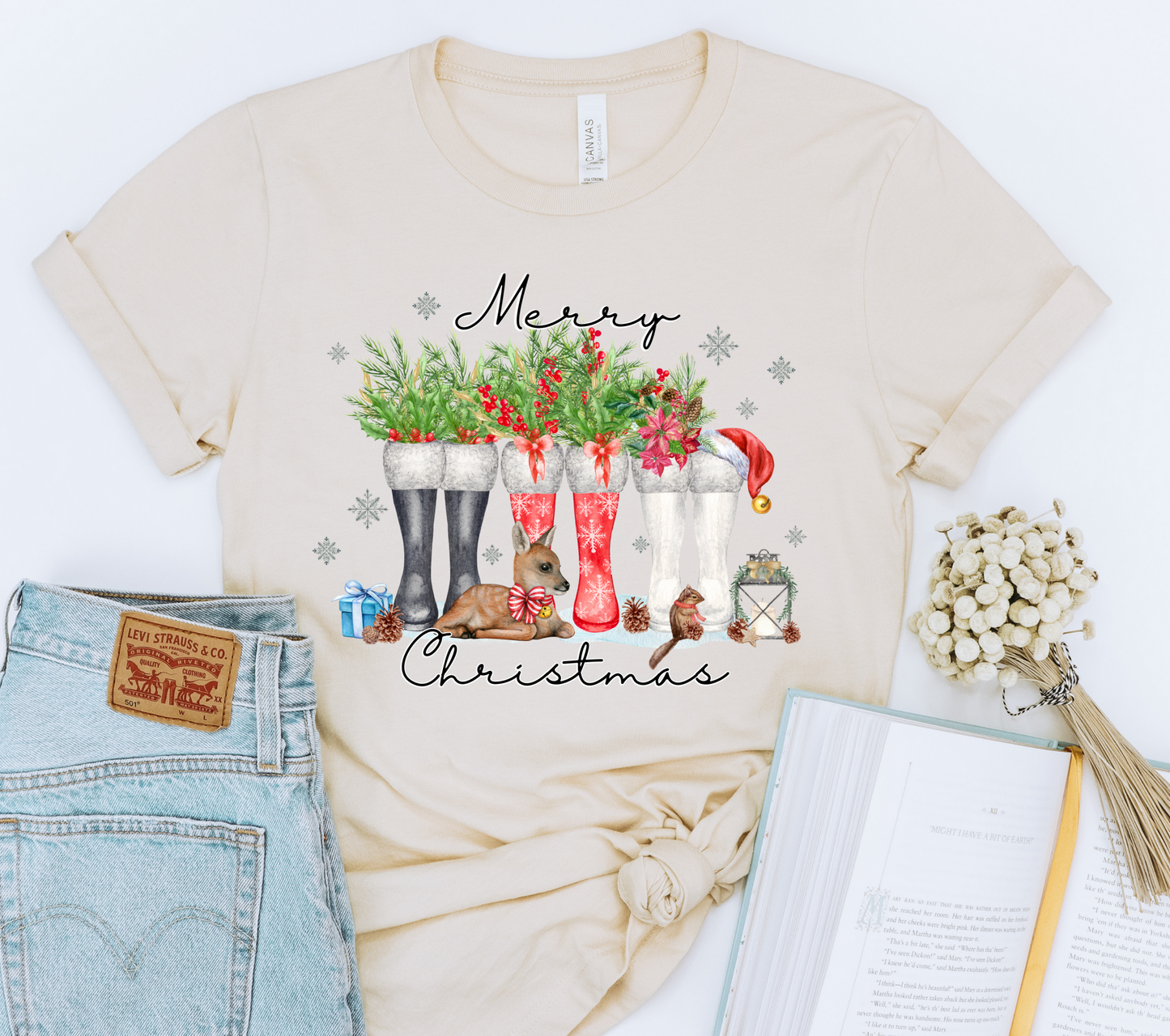 Merry Christmas DTF Transfer - DTF2272