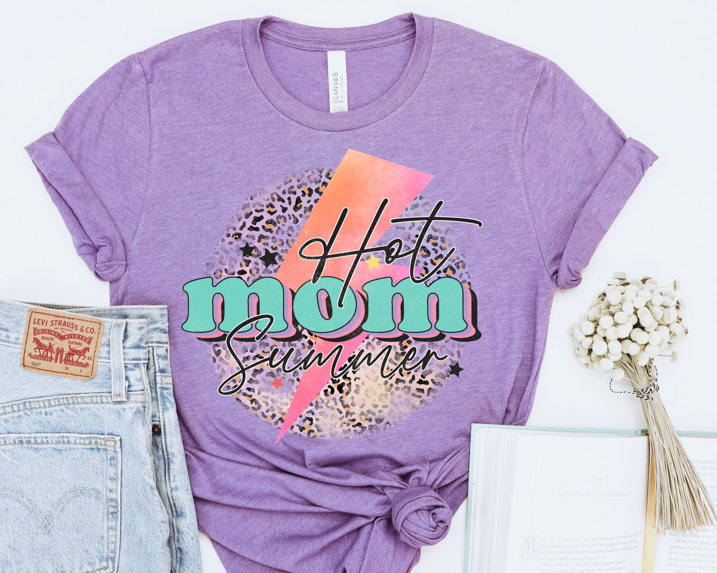 Hot Mom Summer DTF Transfers