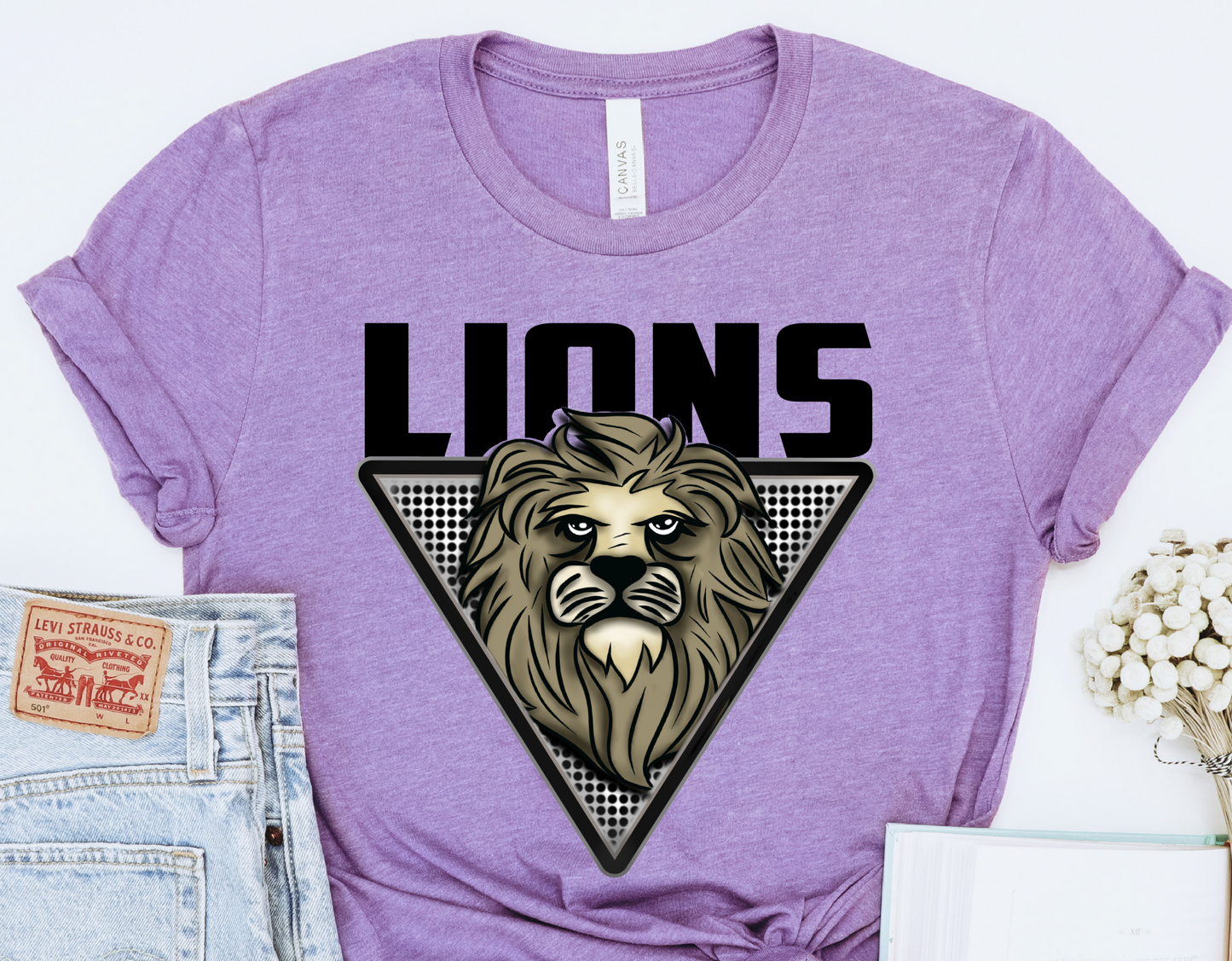 Lions 001 DTF Transfers