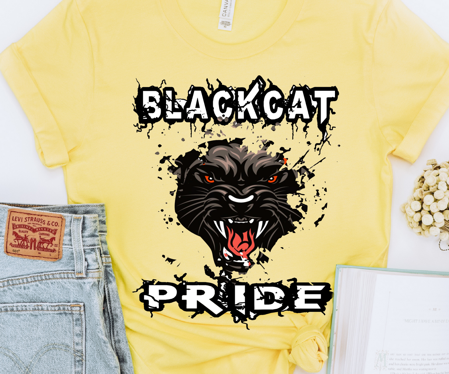 Blackcats DTF Transfers DTF2074