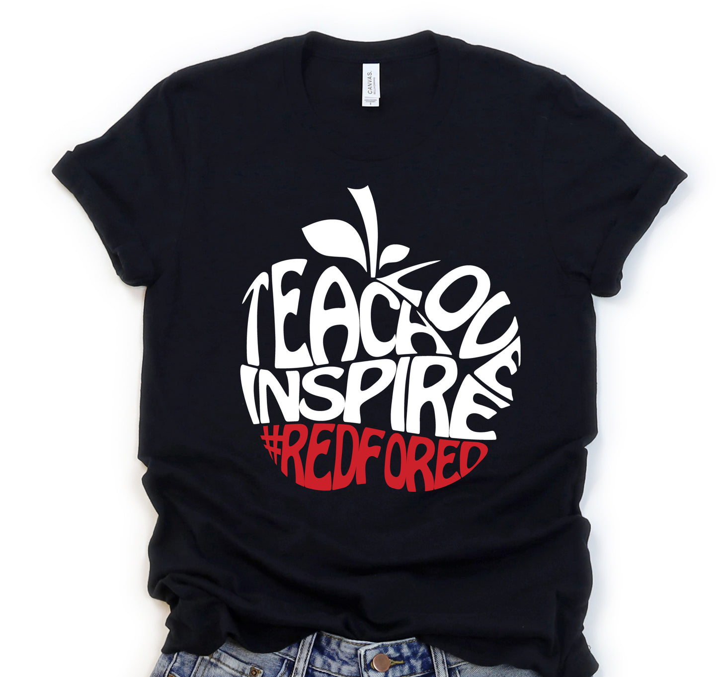 Red for Ed Teacher DTF Transfers DTF2168