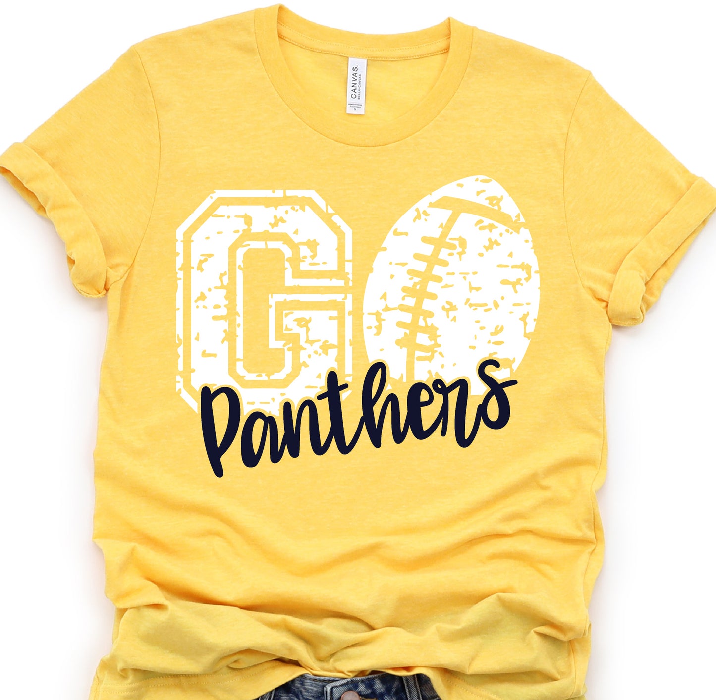 Panthers/Cancer awareness 007DTF transfer