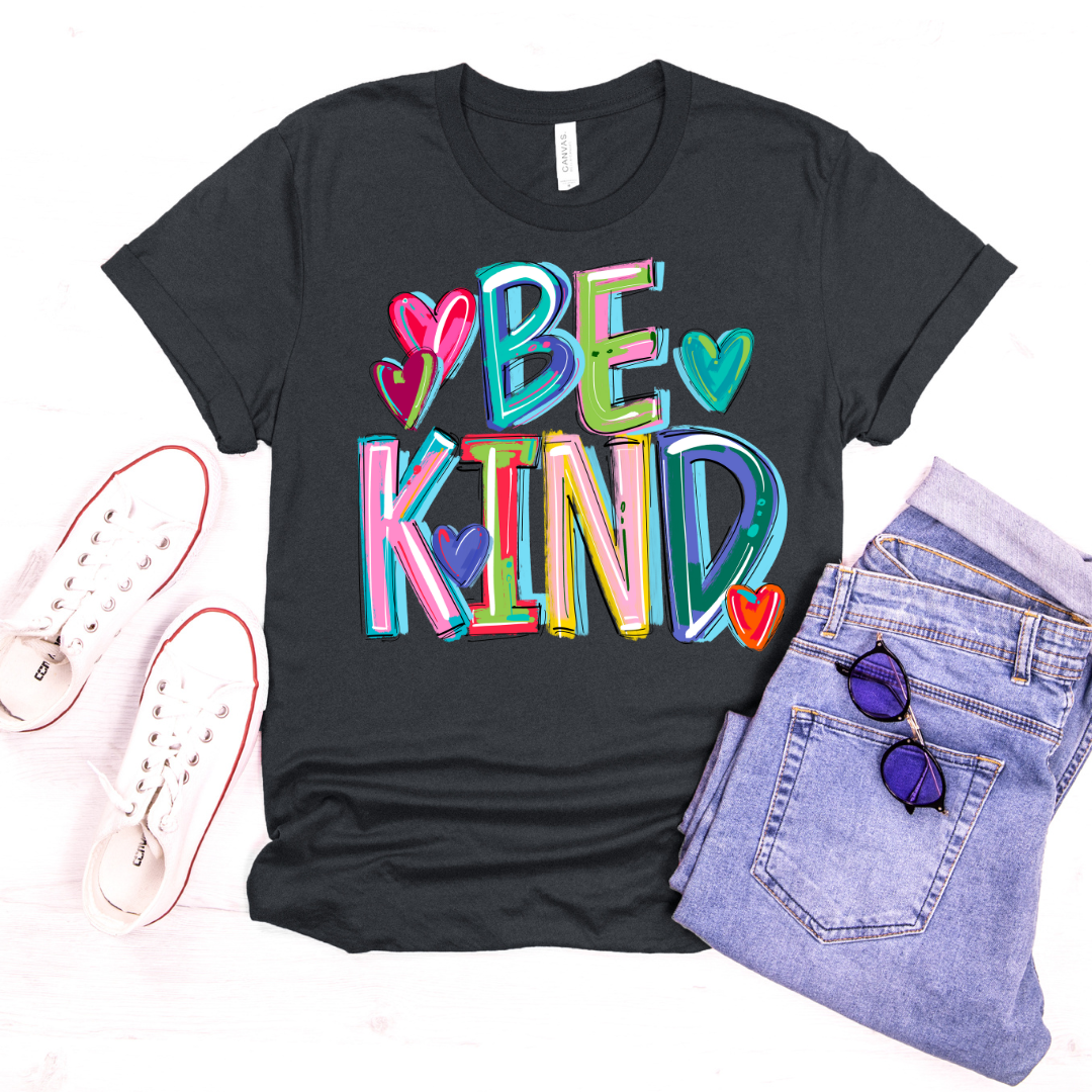 Be Kind Cheery Doodle DTF Transfer