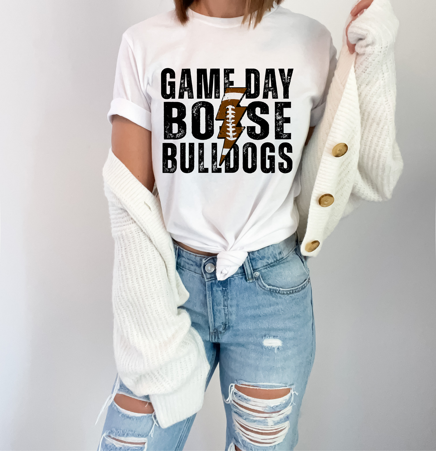 Bosse Bulldogs Football DTF Transfer DTF2090