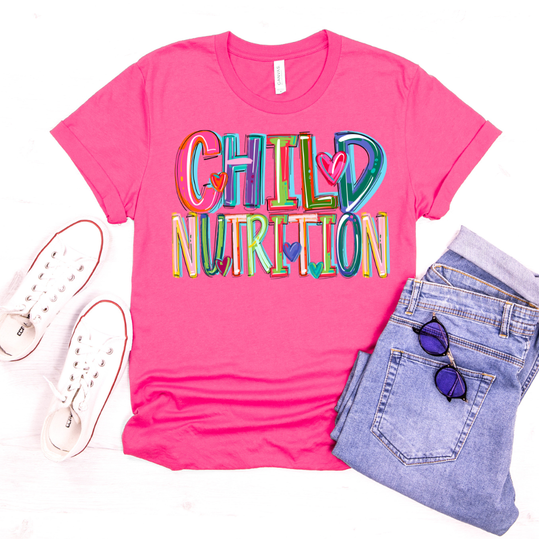 Child Nutrition Cheery Doodle DTF Transfer