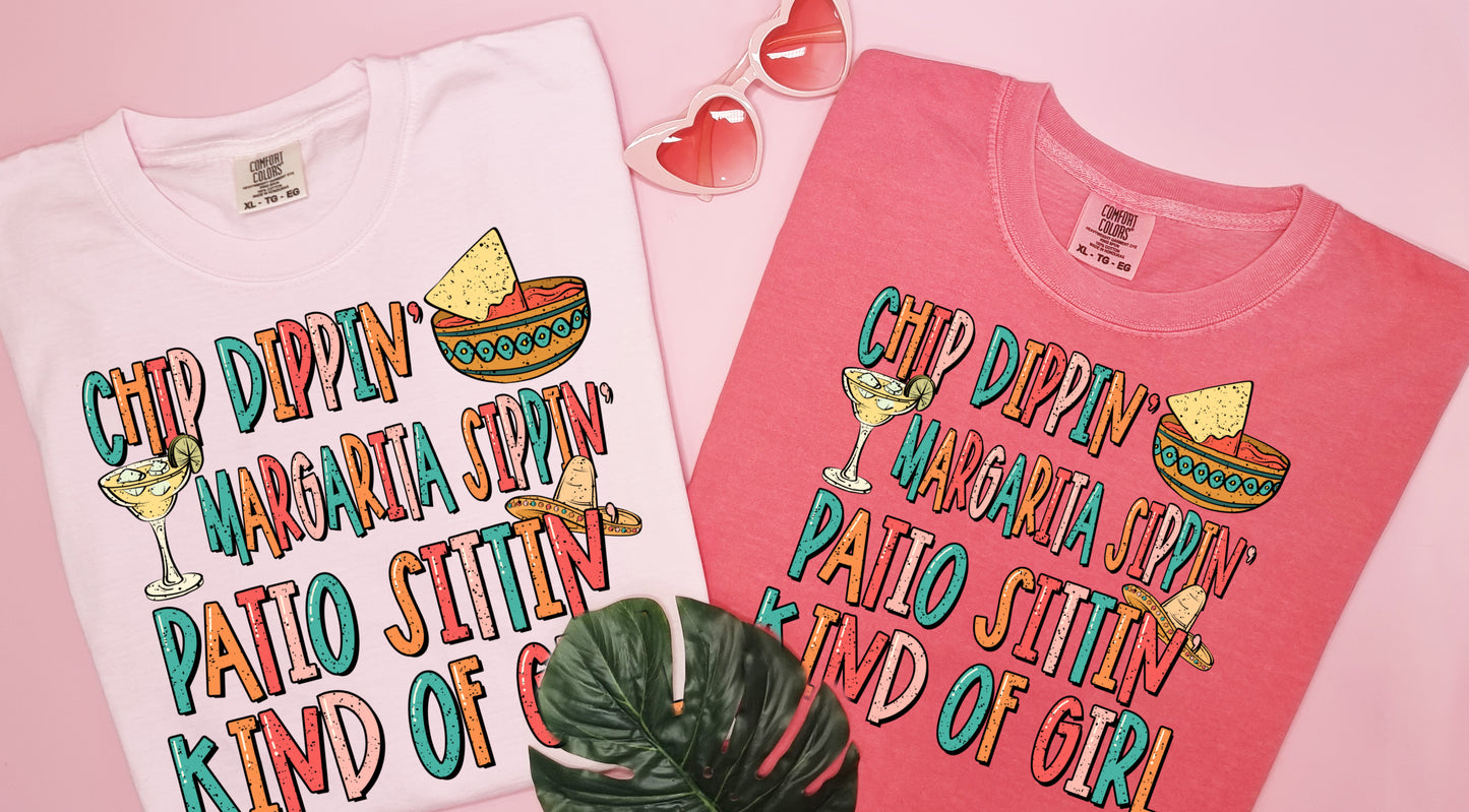 Chip Dippin Patio girl DTF Transfer