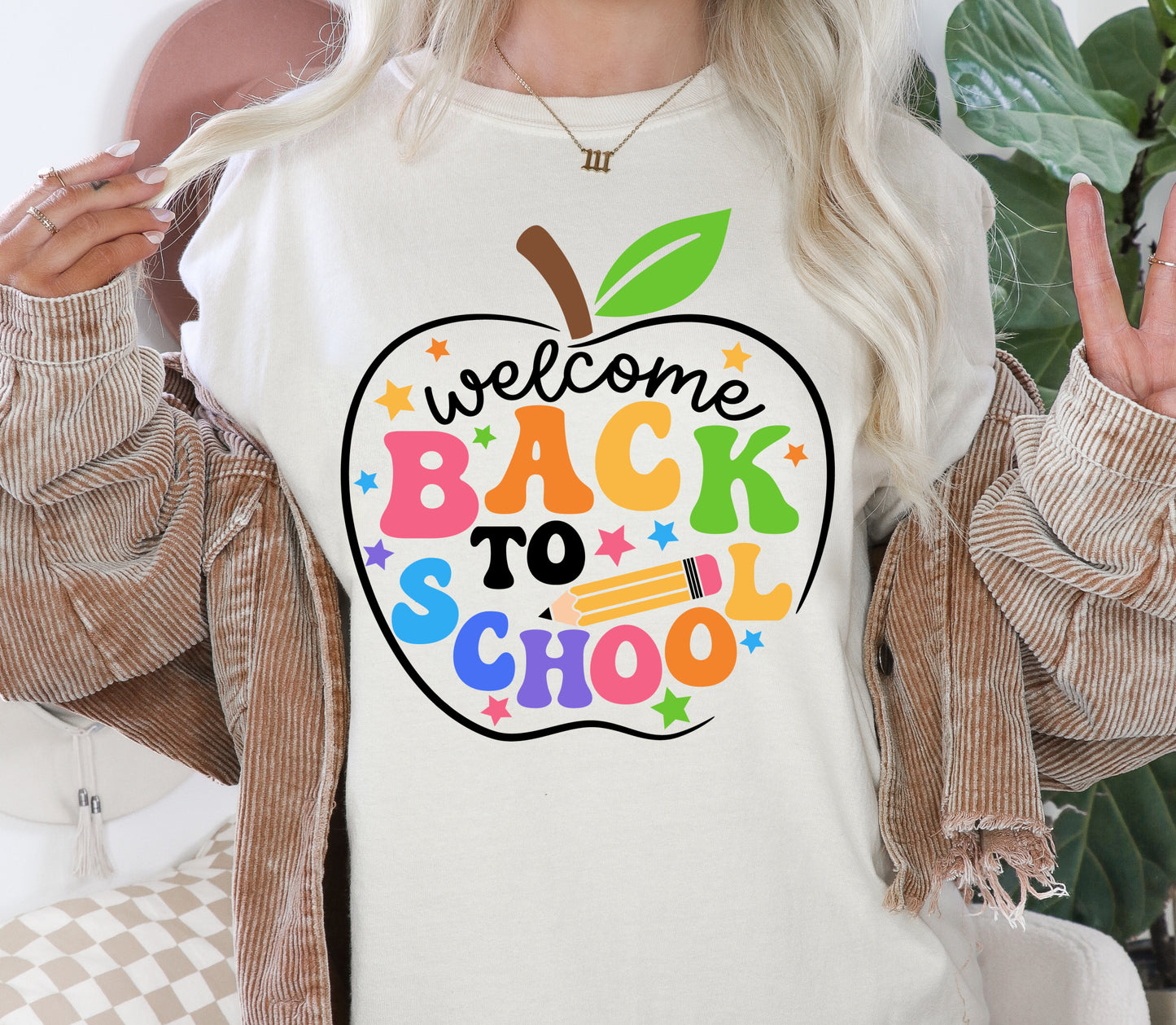 Teacher- Welcome back to school DTF Transfers