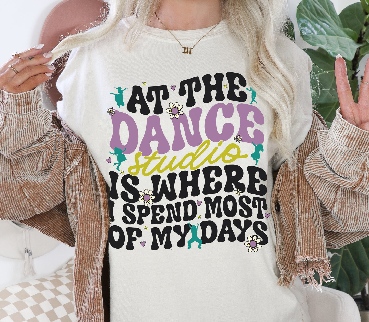 At the dance studio is where I spend DTF Transfers DTF4102