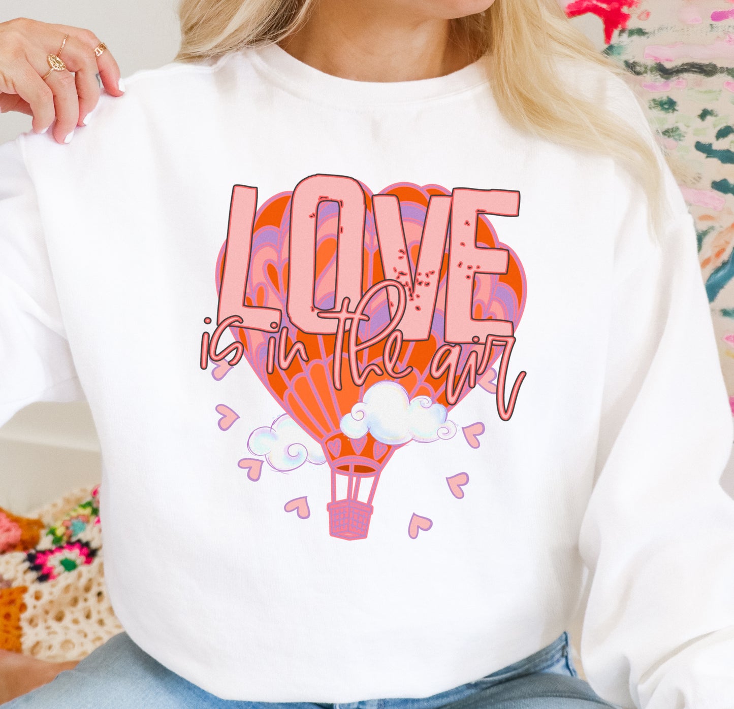 Love Is In The Air DTF Transfer