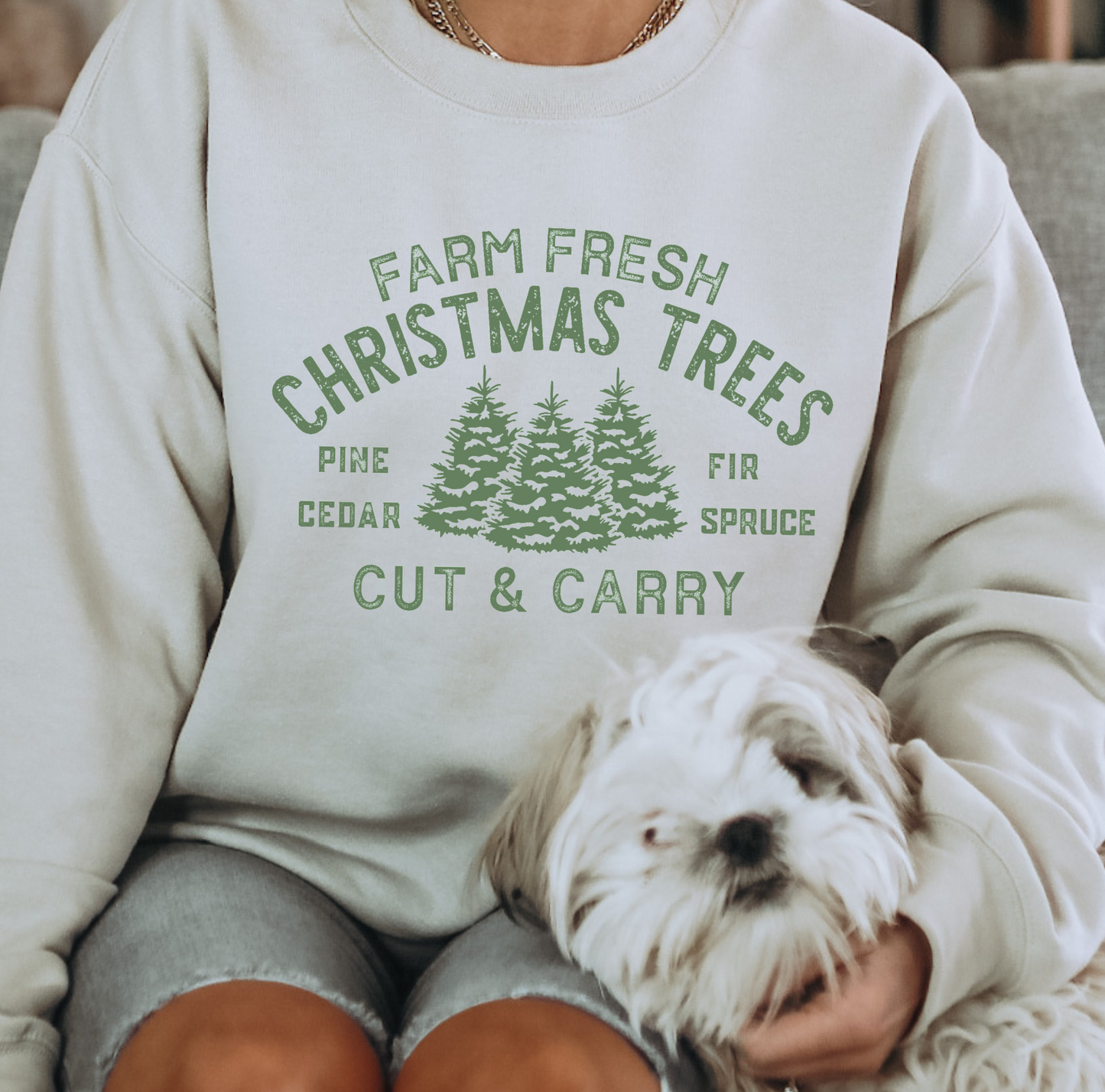 Farm Fresh Christmas Trees DTF Transfers DTF2170