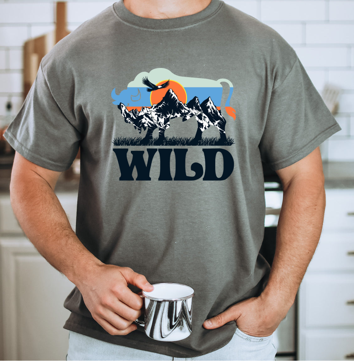 Wild Bison DTF Transfers