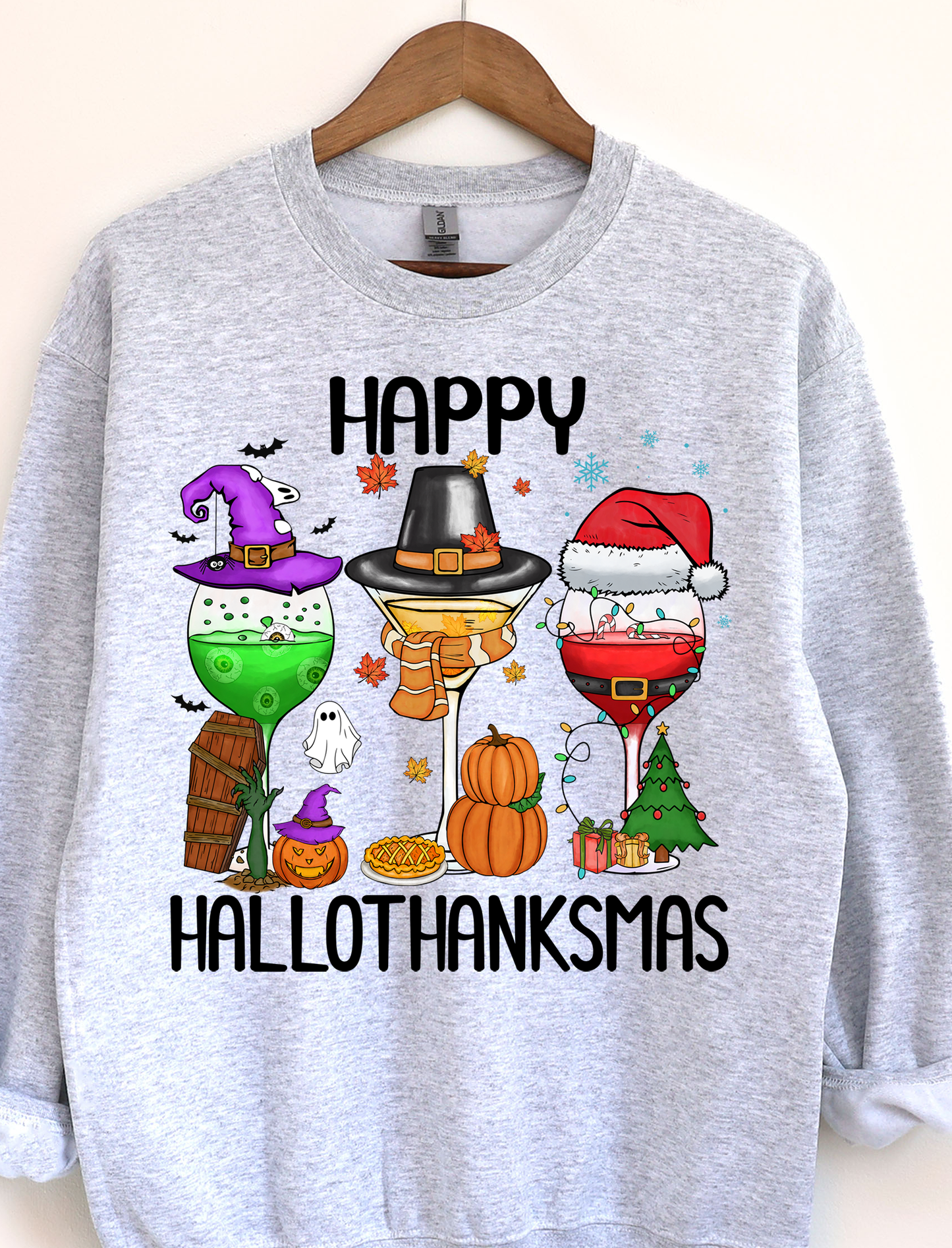 HalloThanksMas DTF Transfers DTF2184