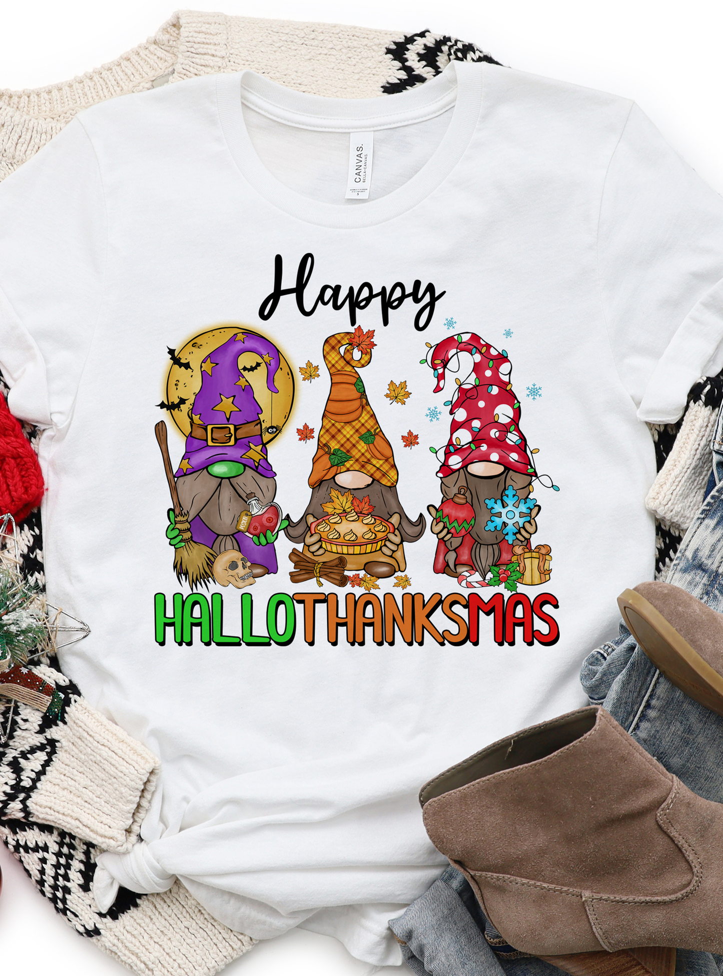 HalloThanksMas DTF Transfers DTF2188