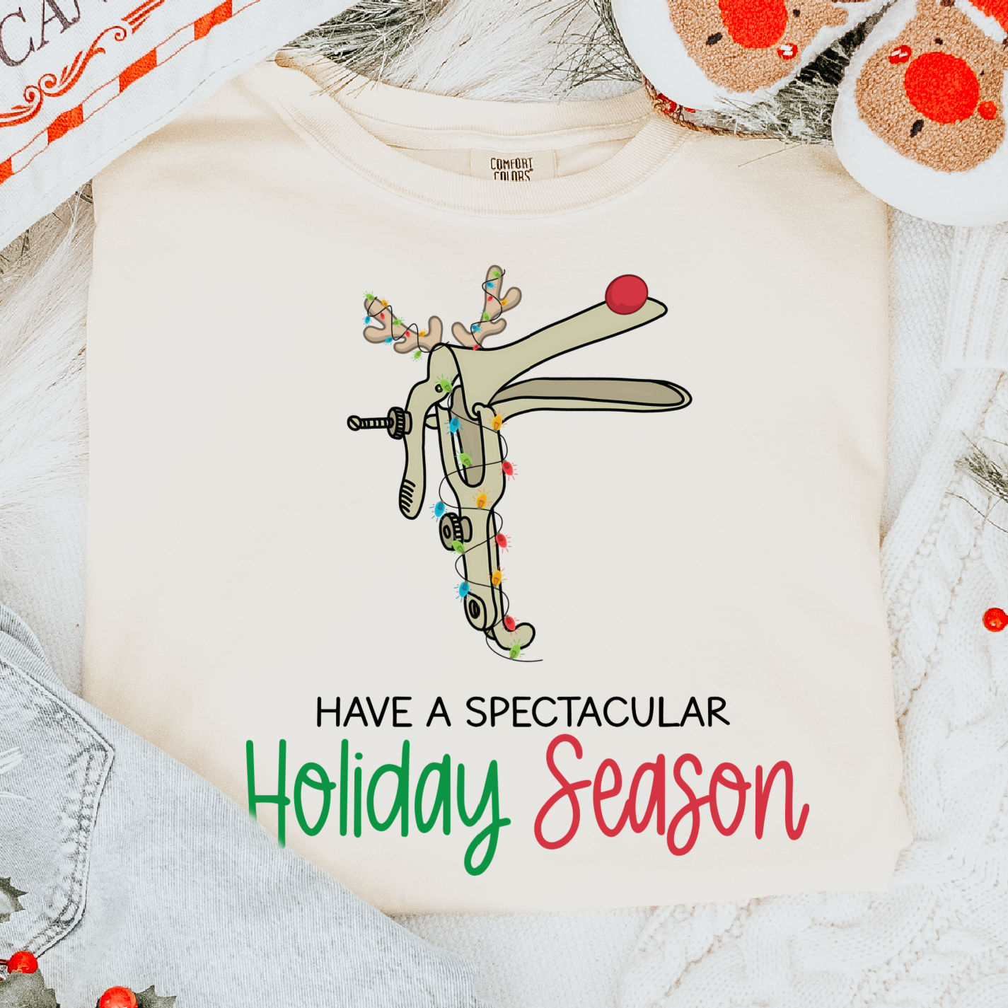 Have a Spectacular Holiday Season OBGYN Nurse DTF Transfer - DTF2260