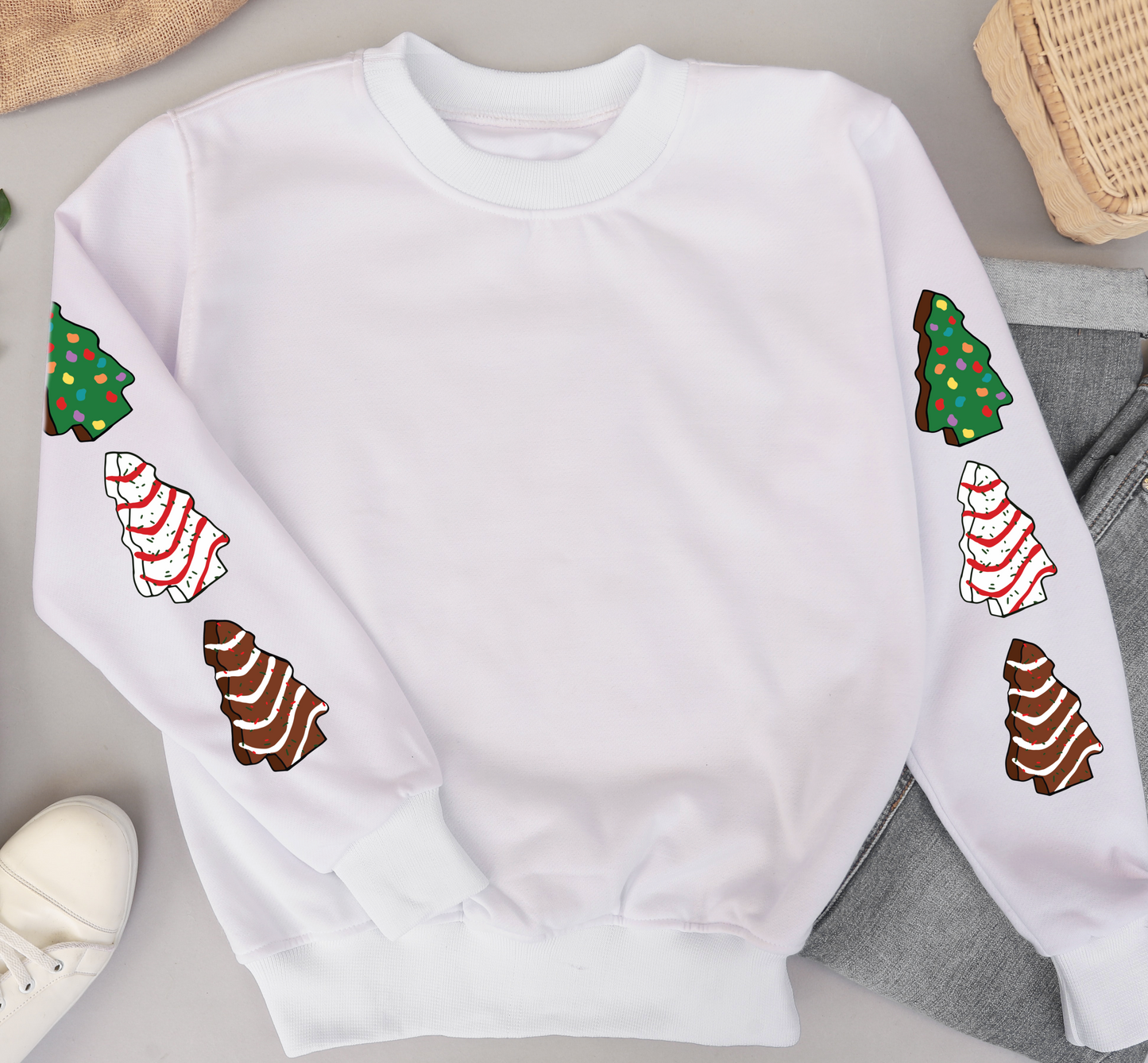 Christmas Cakes DTF Transfer