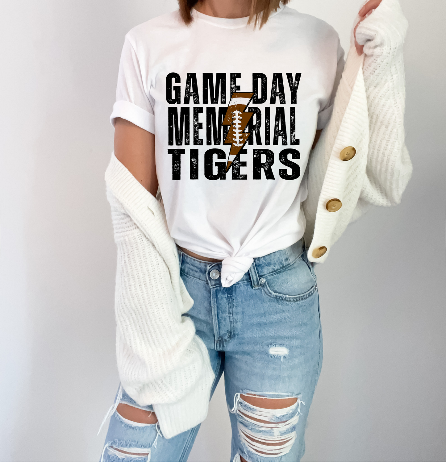 Memorial Tigers Football DTF Transfer