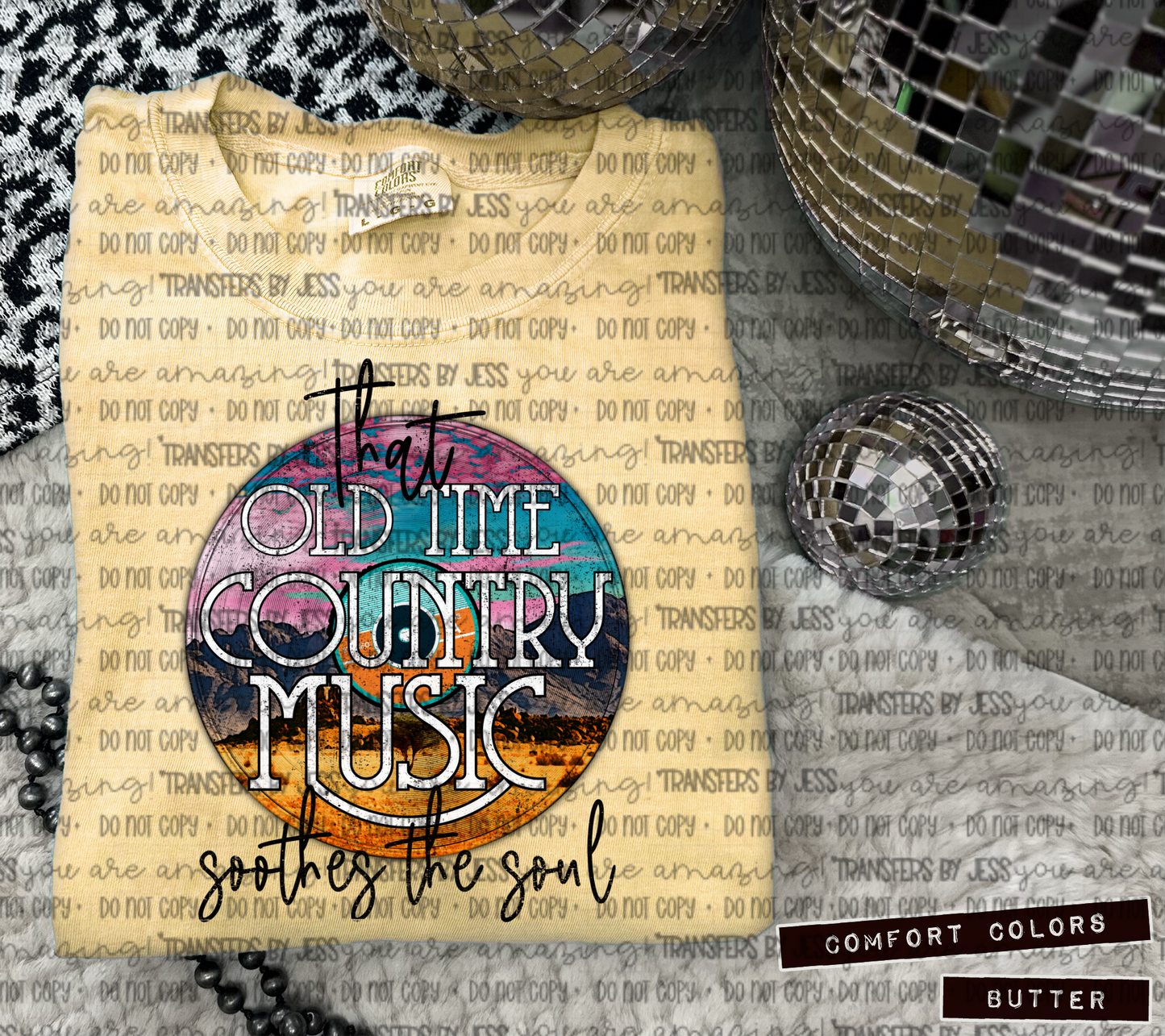 Old Time Country DTF Transfer