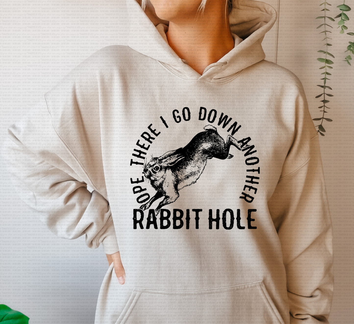 Rabbit Hole DTF Transfer