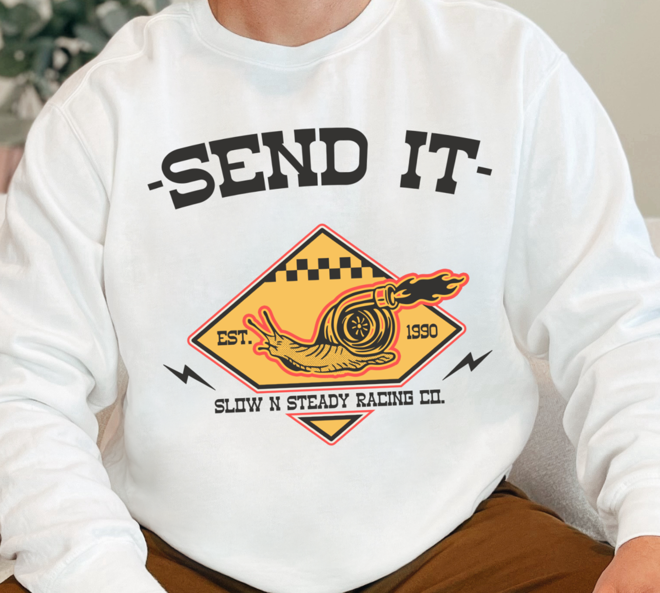 Send It Snail DTF Transfer