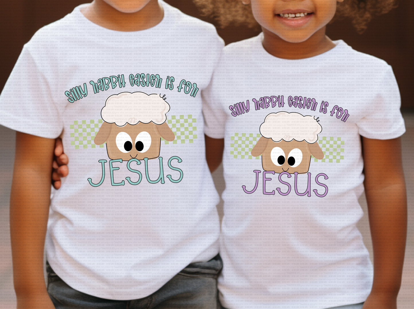 Silly Rabbit Easter DTF Transfer